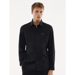 MISCHIEF MONKEY Classic Tailored Fit Spread Collar Casual Shirt-picture-27