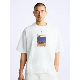 MISCHIEF MONKEY Graphic Printed Round Neck Oversized T-shirt-picture-33