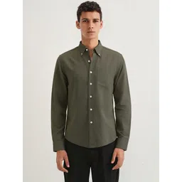MISCHIEF MONKEY Men Classic Casual Shirt-picture-16
