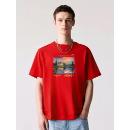 MISCHIEF MONKEY Men Graphic Printed T-shirt-picture-32