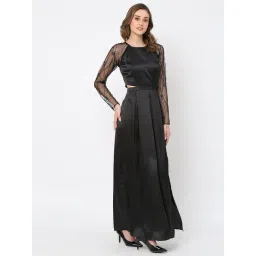 MISH Black Embellished Maxi Dress-picture-28