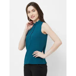 MISH Teal A-Line Top image 3