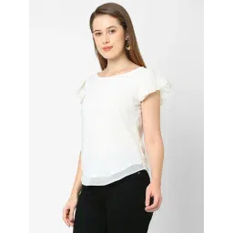 MISH White Round Neck Top-picture-13