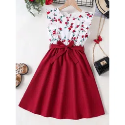 Miss & Chief Floral Print Fit & Flare Dress-picture-21