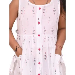 Miss & Chief Polka Dot Print A-Line Dress-picture-23