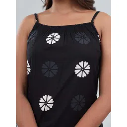 Miss & Chief Women Floral Printed Regular Pure Cotton Kurta with Sharara-picture-16