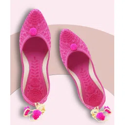 miss beauty New Girls Designer Wedding Ethnic Punjabi Jutis For Women Bellies For Women-picture-22