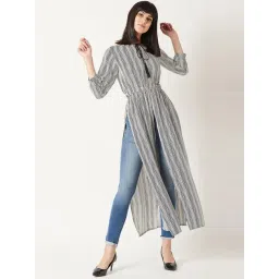 Miss Chase Black & White Striped Tunic-picture-39