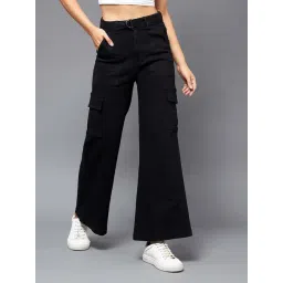 Miss Chase Black Cargo Jeans-picture-26