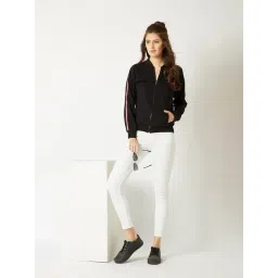 Miss Chase Black Cotton Relaxed Fit Jacket-picture-37