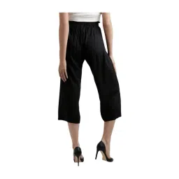 Miss Chase Black Relaxed Fit Culottes image 2