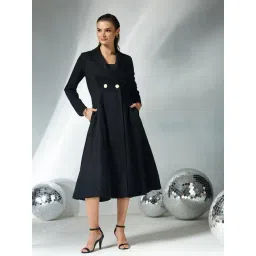 Miss Chase Black Relaxed Fit Jacket-picture-28