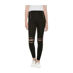 Miss Chase Black Slim Fit Jeggings-picture-36