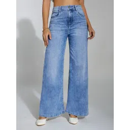 Miss Chase Blue Plain Jeans-picture-27