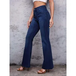 Miss Chase Blue Plain Jeans image 4