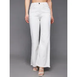 Miss Chase Escape The Castle Women Bootcut High-Rise Clean Look Stretchable Jeans-picture-35