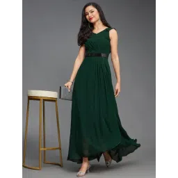 Miss Chase Green Relaxed Fit Maxi Dress-picture-31