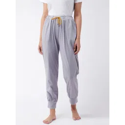 Miss Chase Grey Cotton Mid Rise Pyjamas-picture-47
