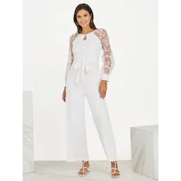 Miss Chase Key Hole Neck Basic Jumpsuit-picture-34