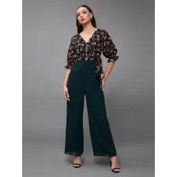 Miss Chase Multi Georgette Floral Jumpsuit-picture-41