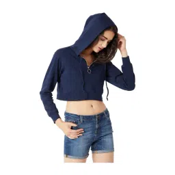 Miss Chase Navy Full Sleeves Hoodie-picture-36