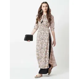 Miss Chase Peach Floral Print Tunic-picture-21