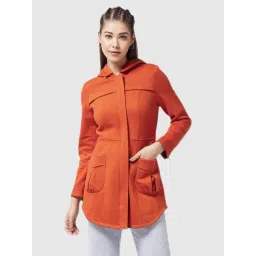 Miss Chase Rust Relaxed Fit Jacket-picture-41