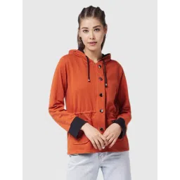 Miss Chase Rust Relaxed Fit Jacket-picture-47