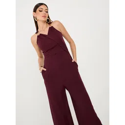 Miss Chase V-Neck Basic Jumpsuit-picture-29
