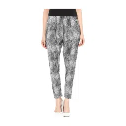 Miss Chase White & Black Relaxed Fit Pants-picture-24