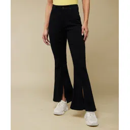 miss chase Women Boot-Leg High Rise Black Jeans-picture-21