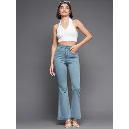 Miss Chase Women Bootcut High-Rise Stretchable Jeans-picture-40