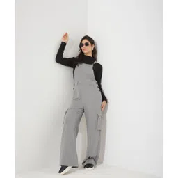 miss chase Women Grey Dungaree-picture-28