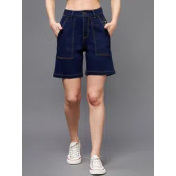 Miss Chase Women High-Rise Denim Shorts-picture-42