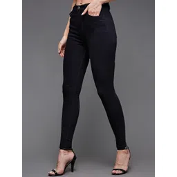Miss Chase Women Skinny Fit High-Rise Clean Look Stretchable Jeans-picture-32