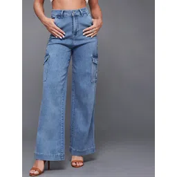 Miss Chase Women Wide Leg High-Rise Jeans-picture-14