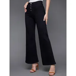 Miss Chase Women Wide Leg High-Rise Stretchable Jeans-picture-18
