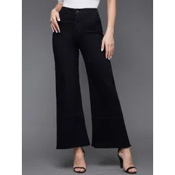 Miss Chase Women Wide Leg High-Rise Stretchable Jeans-picture-41