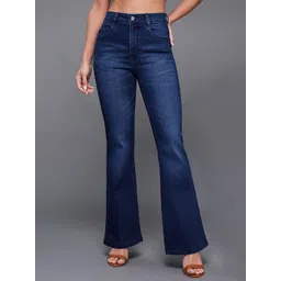 Miss Chase Women Wide Leg High-Rise Stretchable Jeans-picture-43