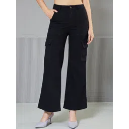 Miss Chase Women Wide Leg High-Rise Stretchable Jeans-picture-33