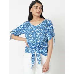 Miss Grace Print Top-picture-36