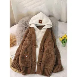 miss mosa by akanksha Alamode By Akanksha Women Woollen Lightweight Puffer Jacket-picture-33