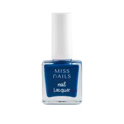 MISS NAILS Long Lasting Nail Polish - 8 ml - Royal Sapphire-picture-23