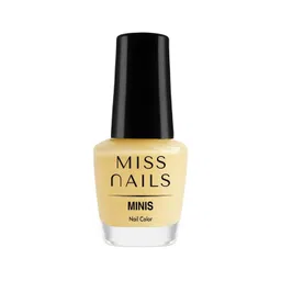 MISS NAILS Minis Long Lasting Nail Polish - 6 ml - Calming Lemon-picture-19