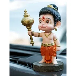 MISS PEACH Red & Beige Religious Idol Showpiece-picture-28