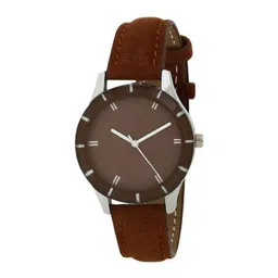 Miss Perfect Unisex Dial & Leather Textured Straps Analogue Watch aa21-picture-11