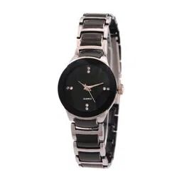 Miss Perfect Unisex Dial & Stainless Steel Bracelet Style Straps Analogue Watch 404-picture-11