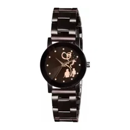 Miss Perfect Unisex Textured Dial & Bracelet Style Straps Analogue Watch jk_295-picture-14