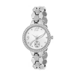 Miss Perfect Women Embellished Dial & Bracelet Style Straps Analogue Watch t8-picture-27