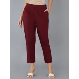 MissKurti Women Mid-Rise Relaxed Cropped Trouser-picture-41